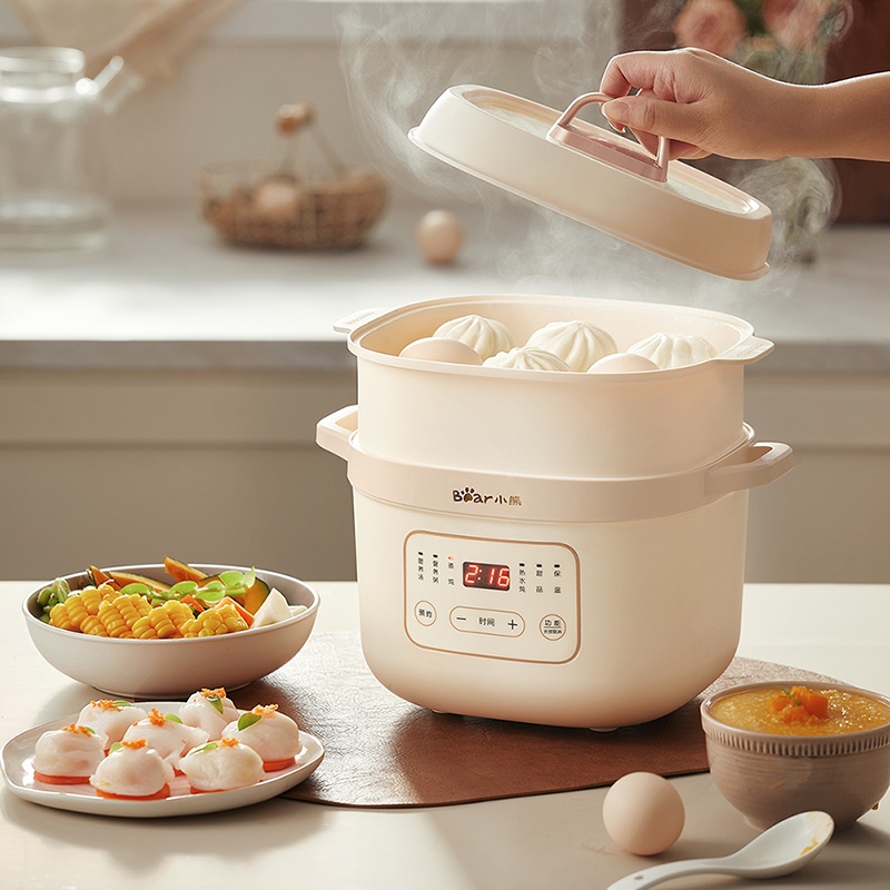 Nồi nấu chậm Bear New 1.6L SB-NNC16 hình 1