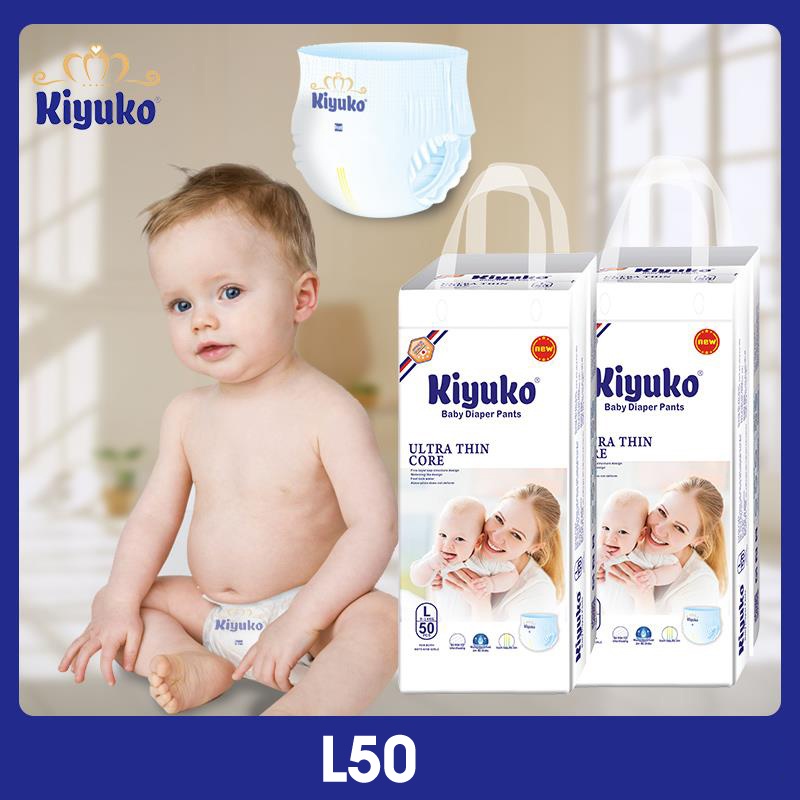 Tã - Bỉm quần Kiyuko size L 50 miếng (cho bé từ 9-  14 kg) hình 5