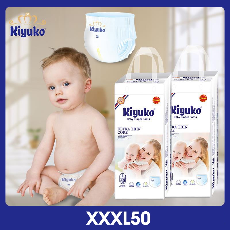 Tã - Bỉm quần Kiyuko size XXXL 50 miếng (cho bé từ 17 - 23kg) hình 5