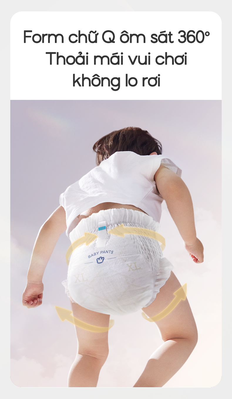 Bỉm - Tã quần Babycare Rising Star size XXL 30 miếng (Cho bé >= 15kg) hình 13