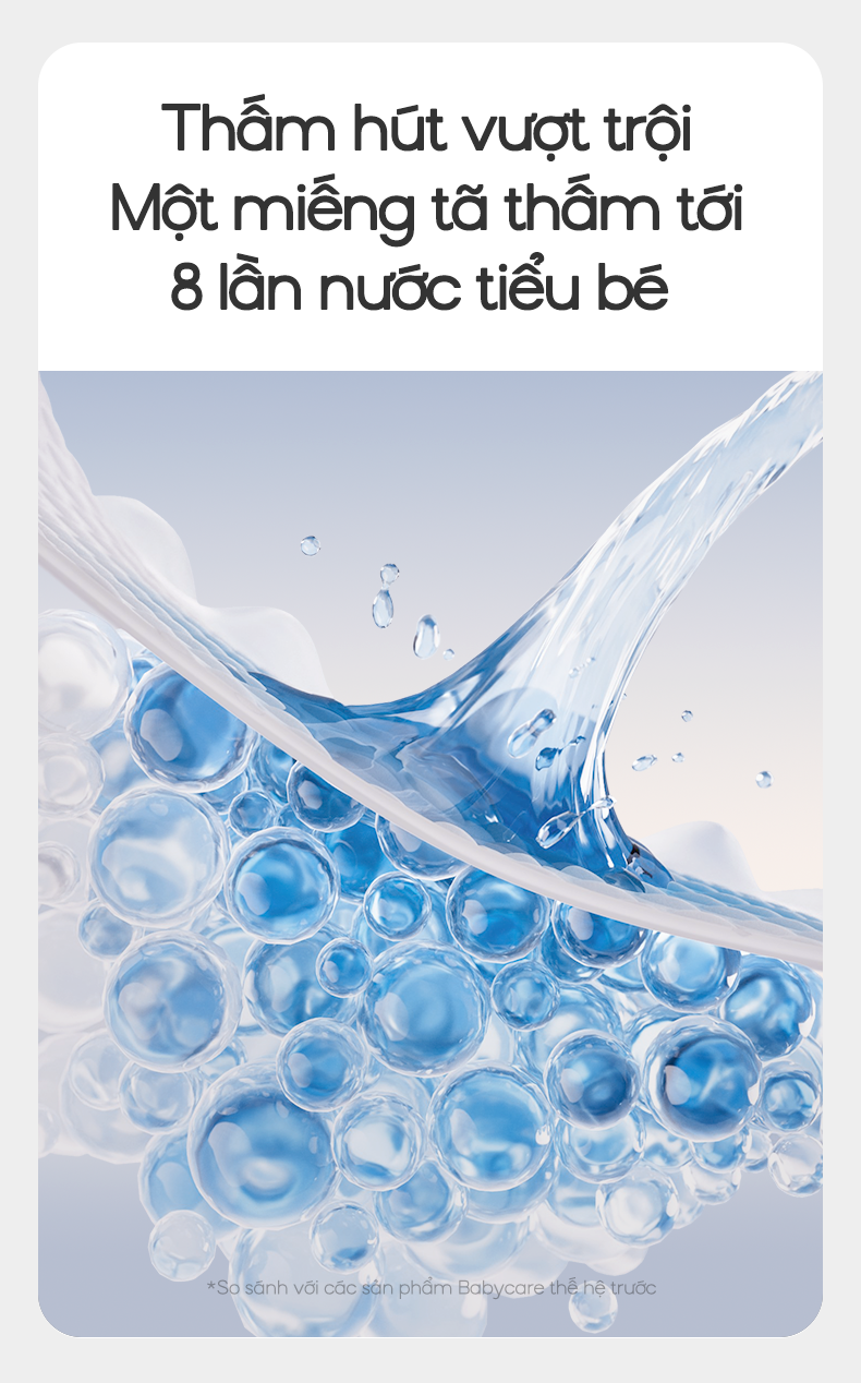 Đặc điểm nổi bật của bỉm Babycare Rising Star