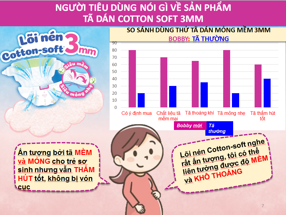 Bỉm - Tã dán Bobby size M 76 miếng (cho bé 6 - 11kg) hình 9