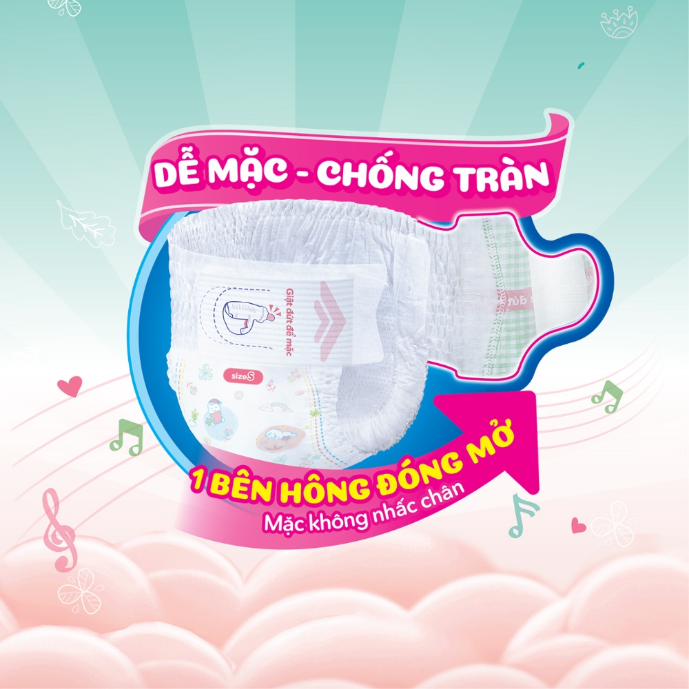 Đặc điểm nổi bật của bỉm quần Bobby s80
