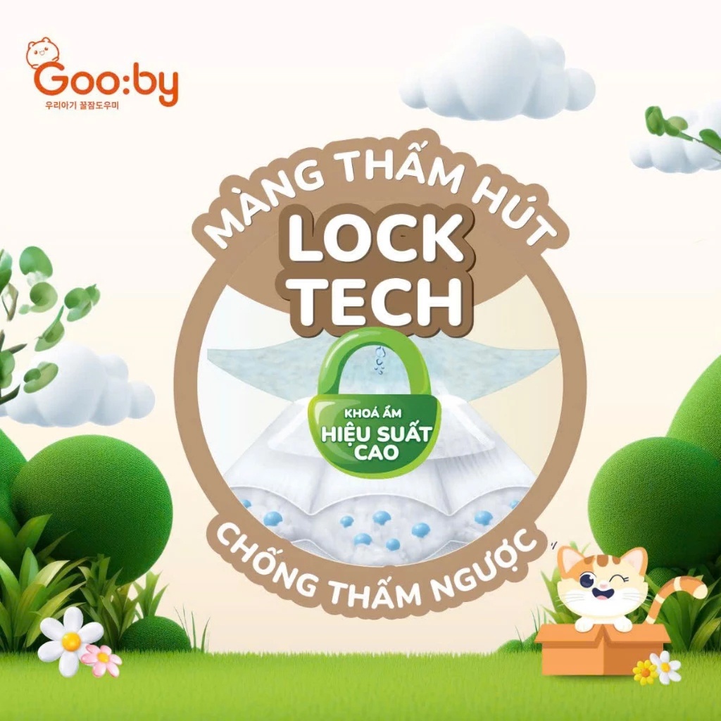  Bỉm - Tã quần Gooby Extra size M 54 miếng (cho bé 6 - 11kg)