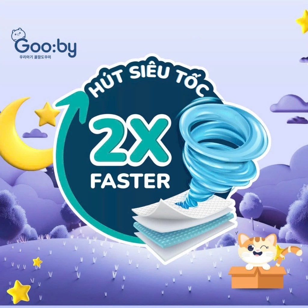 Bỉm - Tã quần Gooby Premium size L 30 miếng (cho bé 9 - 14kg)