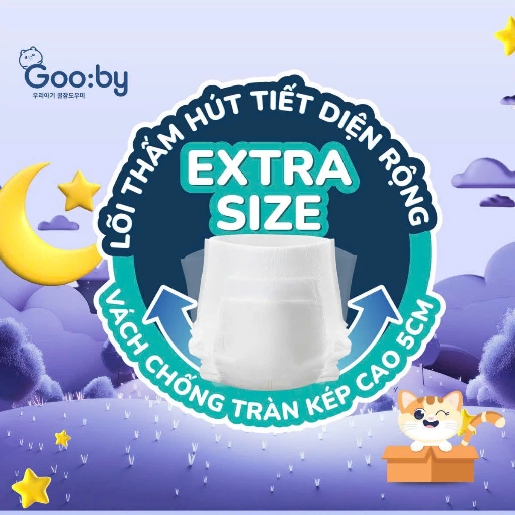 Bỉm - Tã quần Gooby Premium size L 30 miếng (cho bé 9 - 14kg)