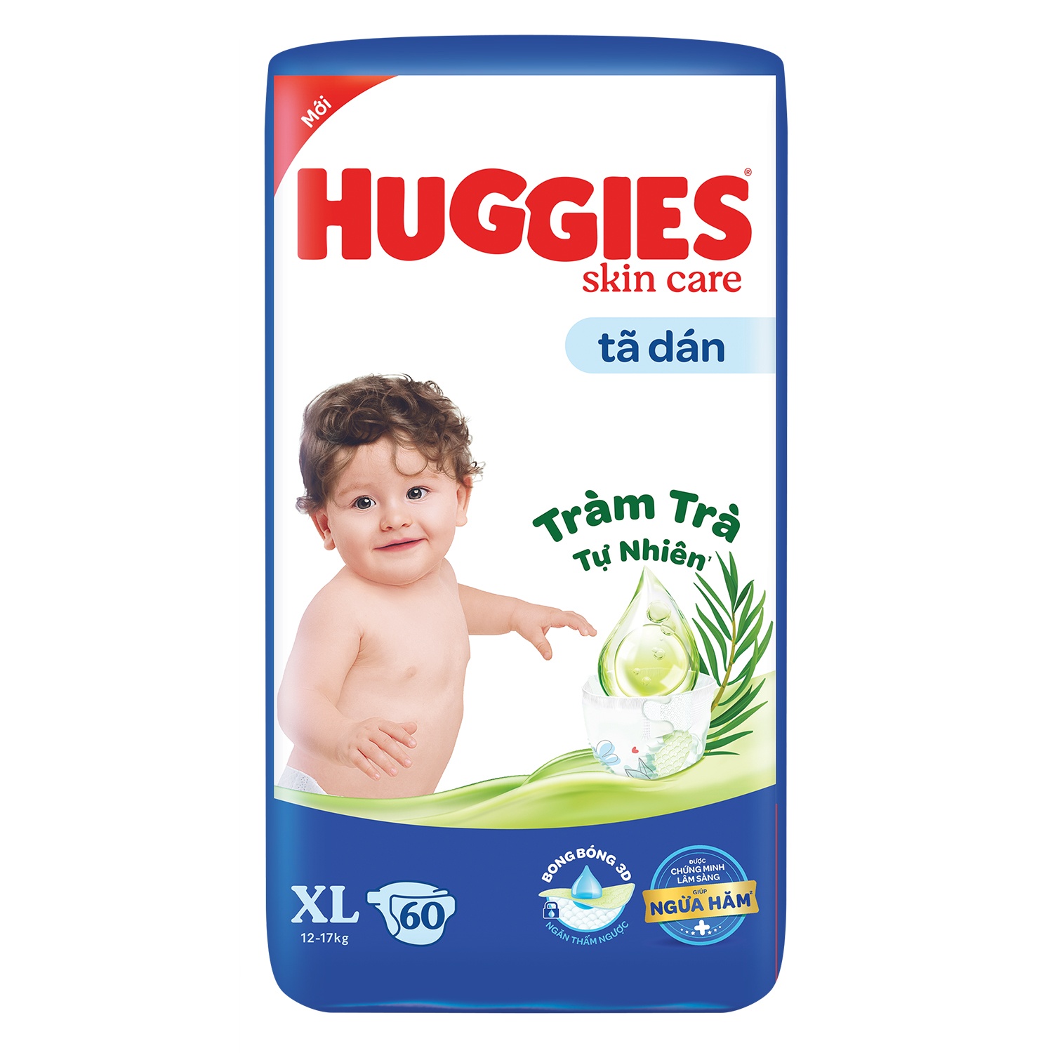 Bỉm - Tã dán Huggies size XL 60 miếng (cho bé 11 - 16kg) hình 1