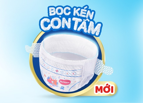 Bỉm - Tã dán Huggies Size NewBorn 58+2 miếng (Cho bé dưới 5kg) hình 2