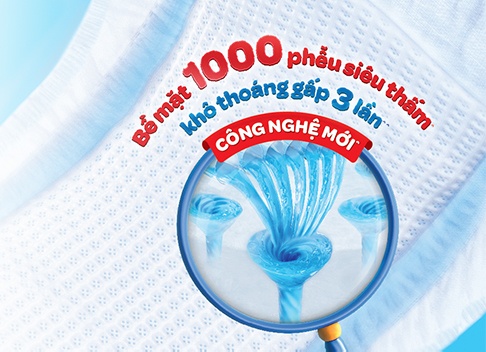 Bỉm - Tã dán Huggies Size NewBorn 58+2 miếng (Cho bé dưới 5kg) hình 3
