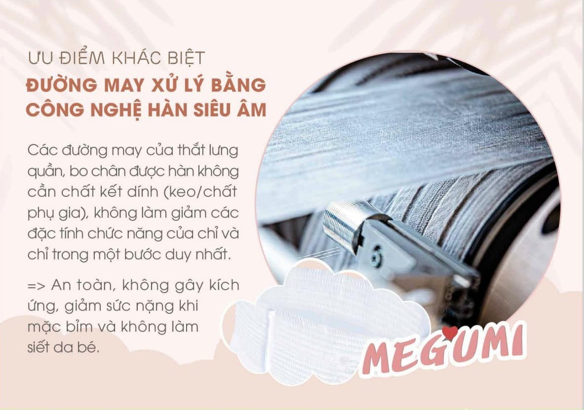 Bỉm tã dán Megumi size M 46 miếng (Cho bé 6 - 11kg) hình 5
