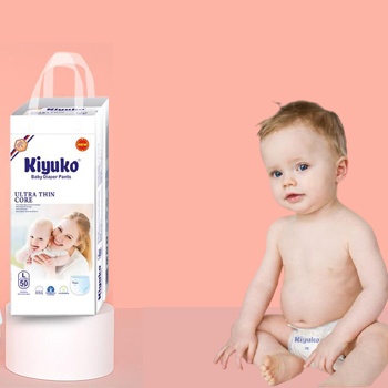 Tã - Bỉm quần Kiyuko size L 50 miếng (cho bé từ 9-  14 kg) hình 4