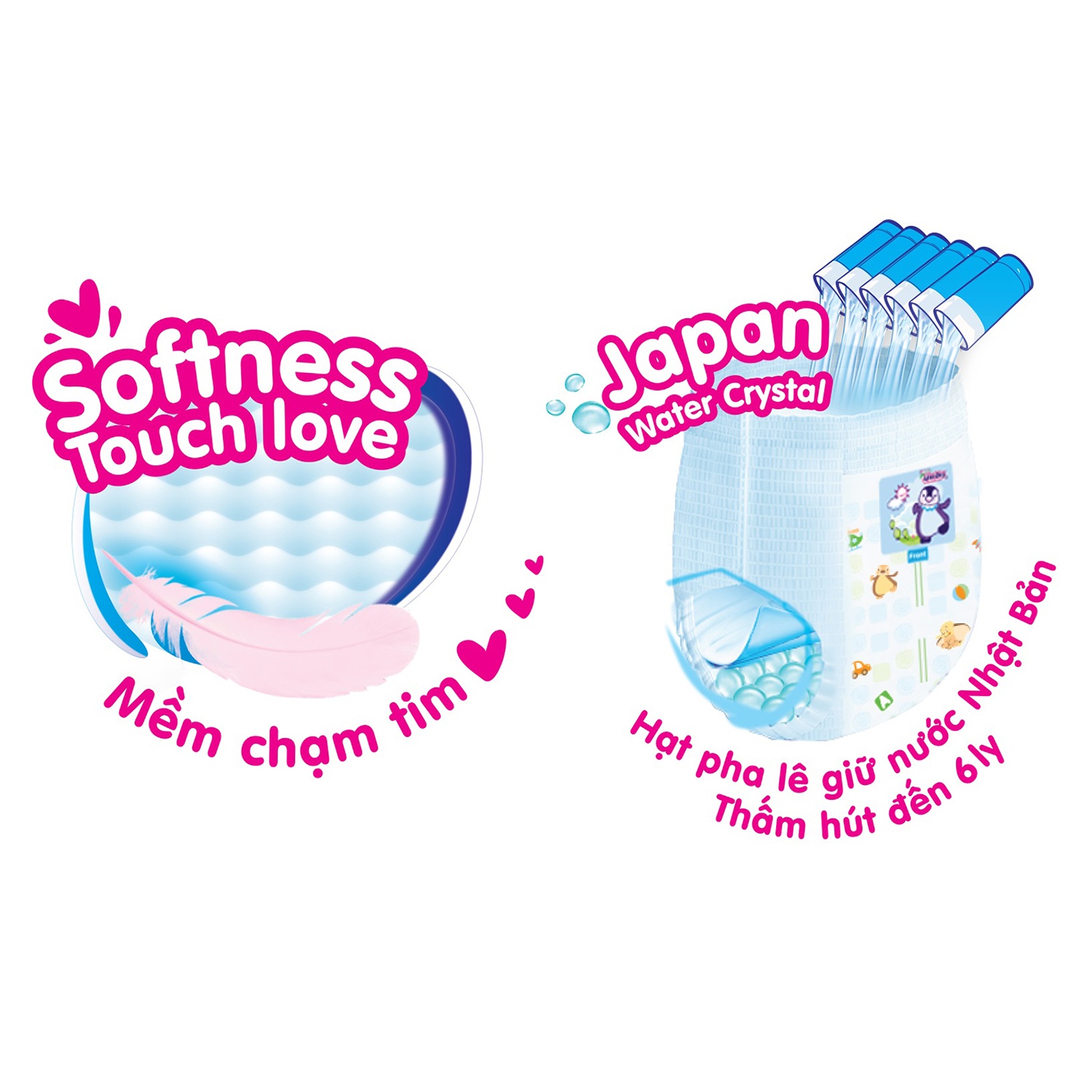 Tã quần Unidry Premium size XL 48 miếng cho bé 12 đến 17kg hình 1