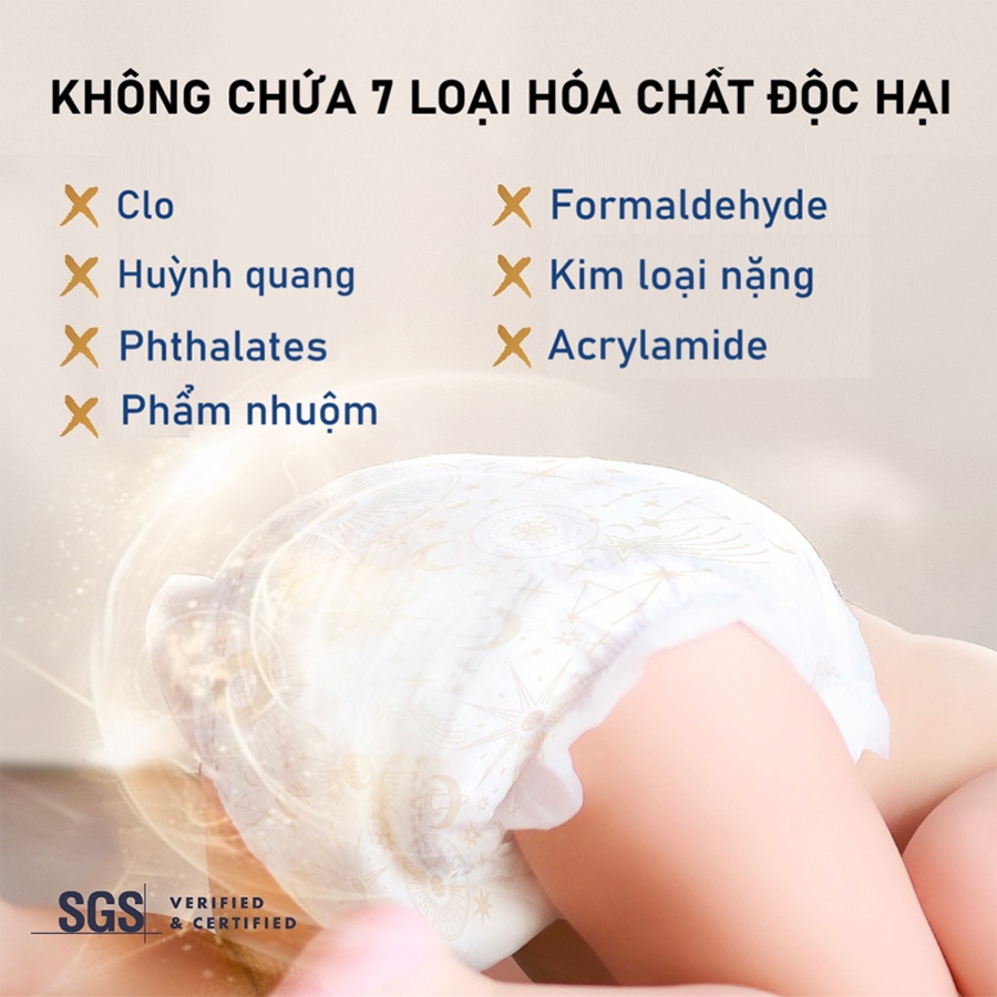 Bỉm - Tã dán Hoppi RoyalDream cao cấp size L 40 miếng ( cho bé 9-14kg) hình 2