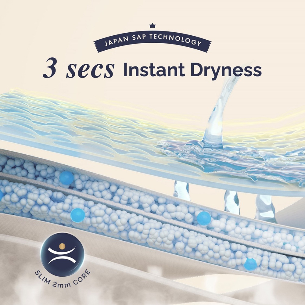 Bỉm - Tã dán Hoppi RoyalDream cao cấp size NB 66 miếng (cho trẻ <= 5kg)  hình 3