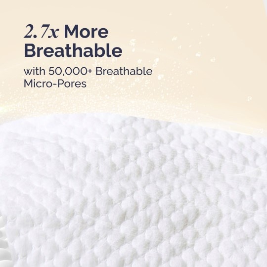 Bỉm - Tã dán Hoppi RoyalDream với thiết kế thoáng khí, giảm mùi hôi