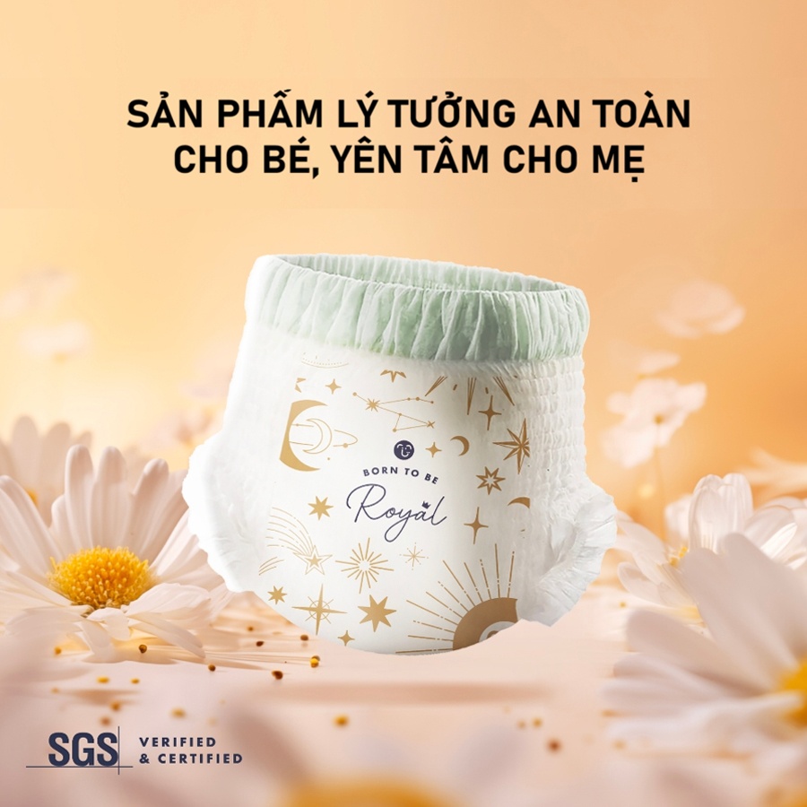 Bỉm - Tã quần Hoppi RoyalDream cao cấp size M 42 miếng (cho bé 6-11kg) hình 4