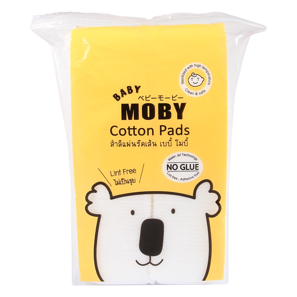 Bông tẩy trang Baby Moby 50g hình 1