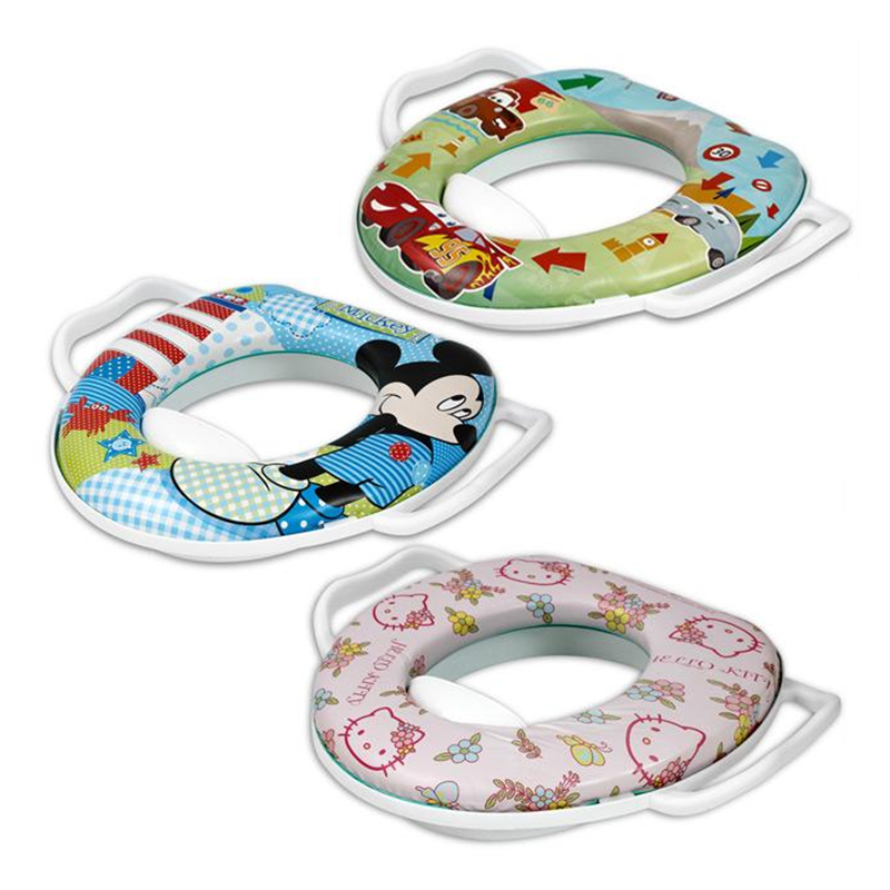 Bệ ngồi tolet có tay vịn cho bé AC hình 1