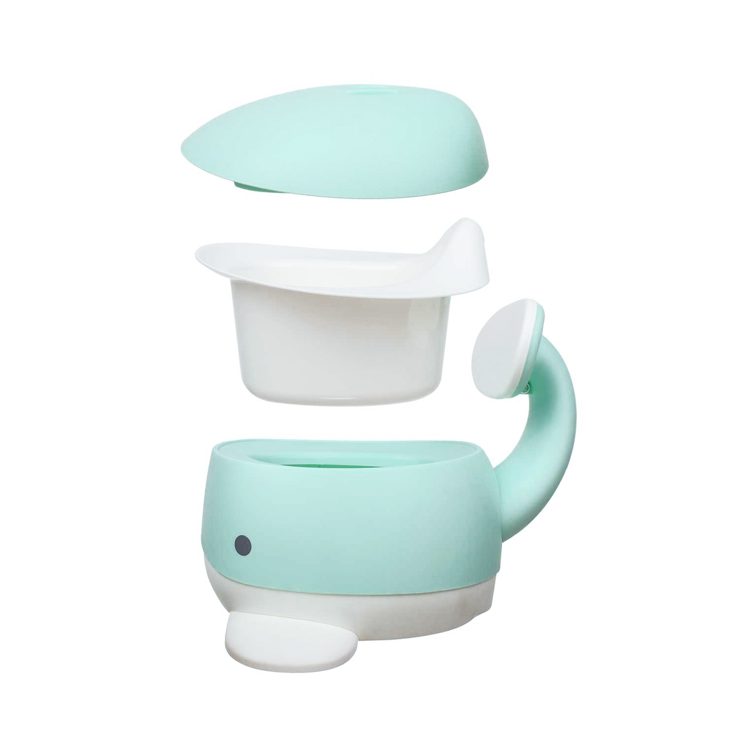 Bô vệ sinh cho bé hình cá voi KidsPlaza BP033 có thể tháo rời từng bộ phận