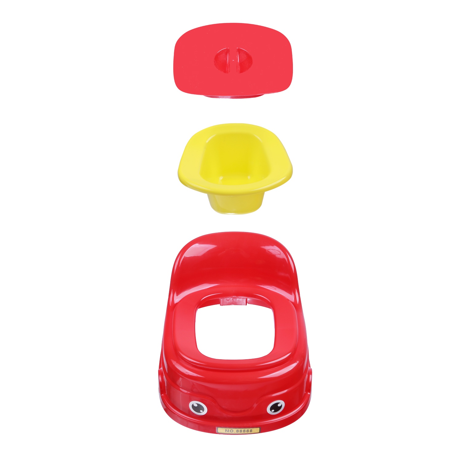Bô vệ sinh cho bé hình ô tô AC (Màu ngẫu nhiên) hình 4