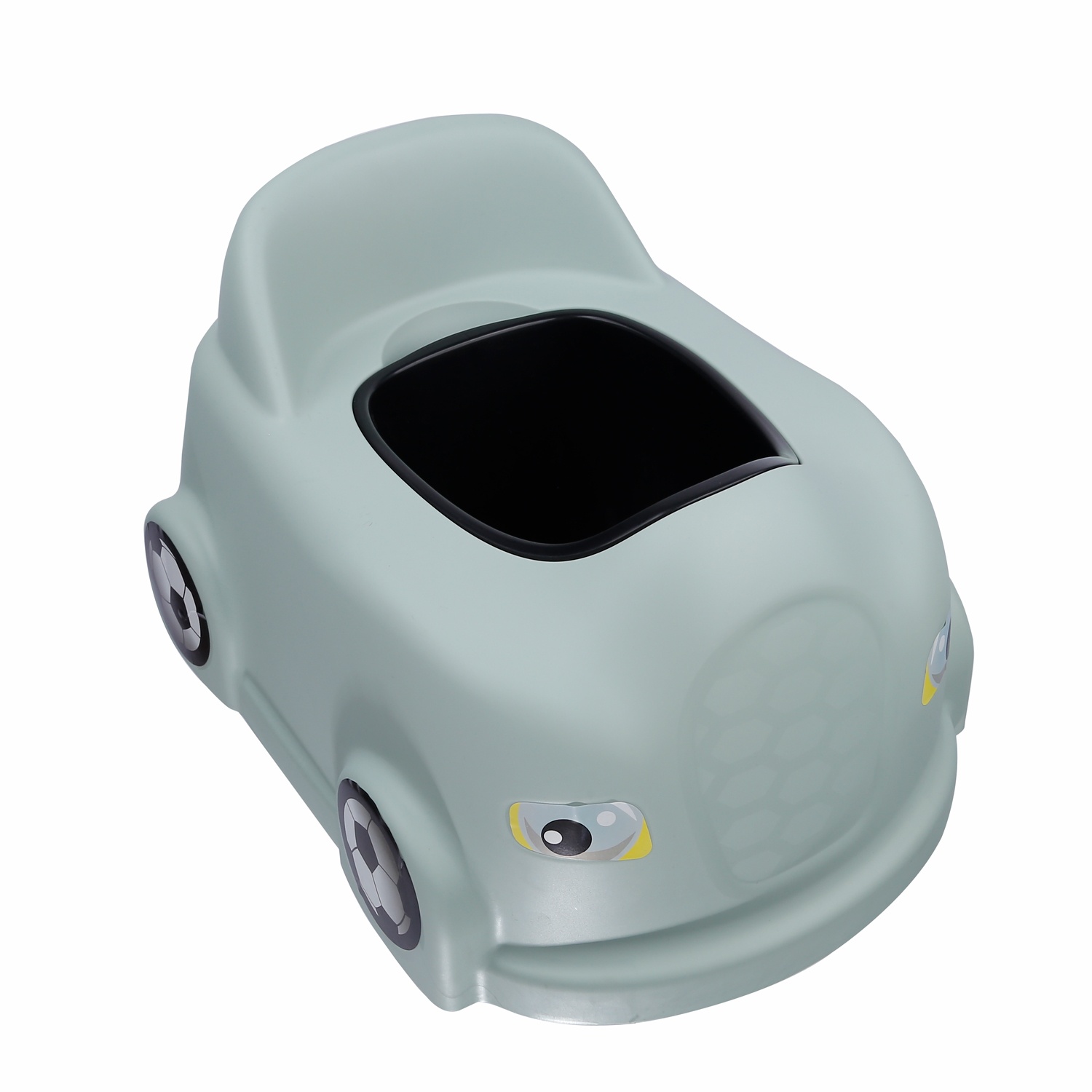 Bô vệ sinh cho bé họa tiết ô tô xanh AC hình 3