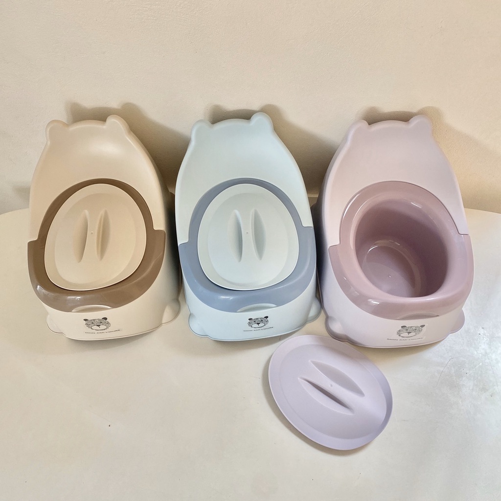 Bô vệ sinh cho bé Mon Ami L'ours hình gấu (6M+) hình 2