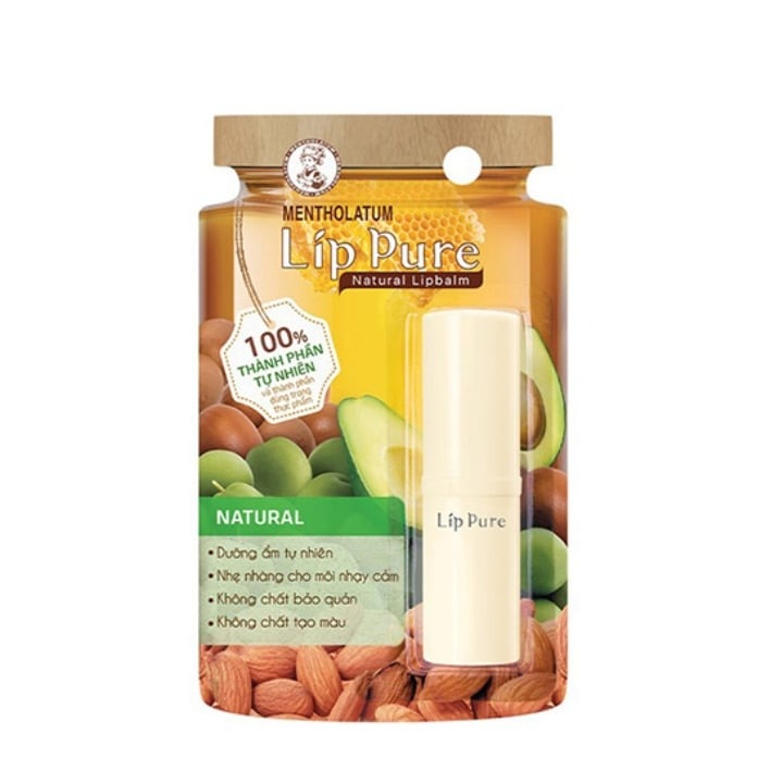 Son dưỡng  môi Lip Pure dưỡng  ẩm tự nhiên không màu  hình 1