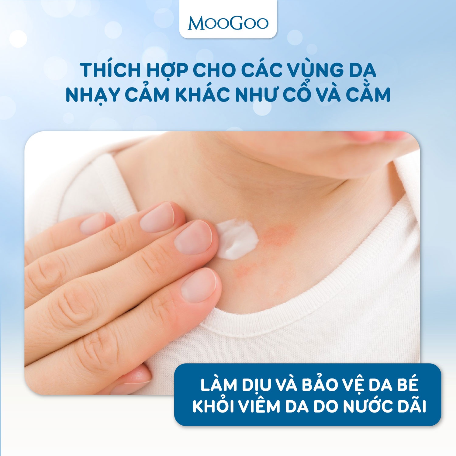 Kem chống hăm cho bé Moogoo (120g) hình 3