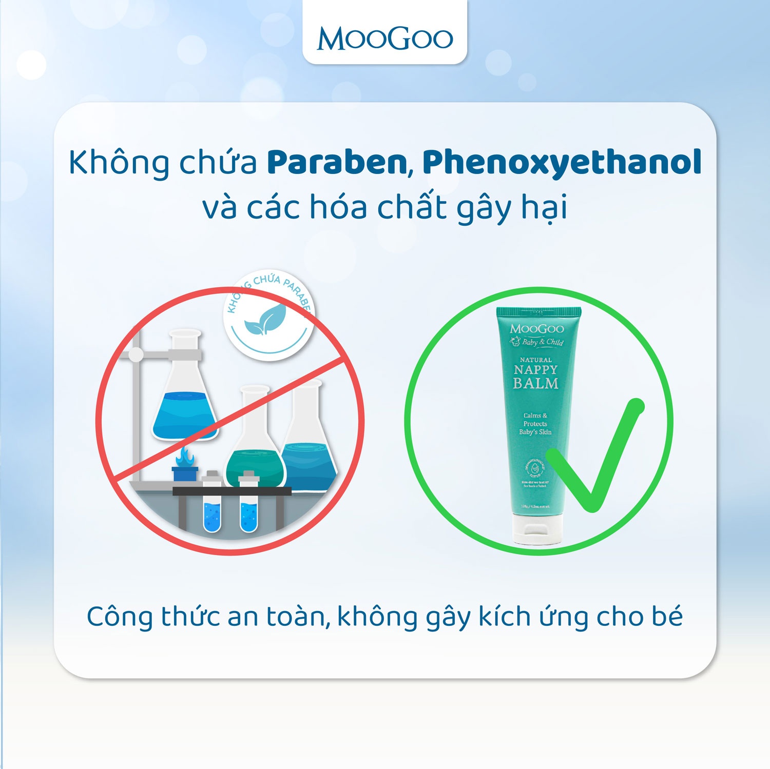 Kem chống hăm cho bé Moogoo (120g) hình 5