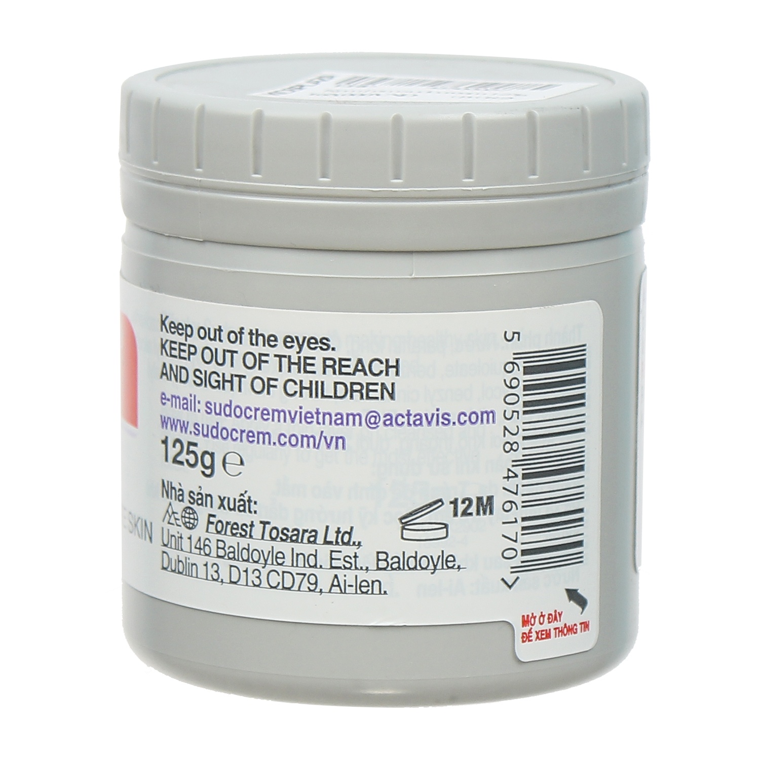 Kem Hăm Sudocream 125g hình 2