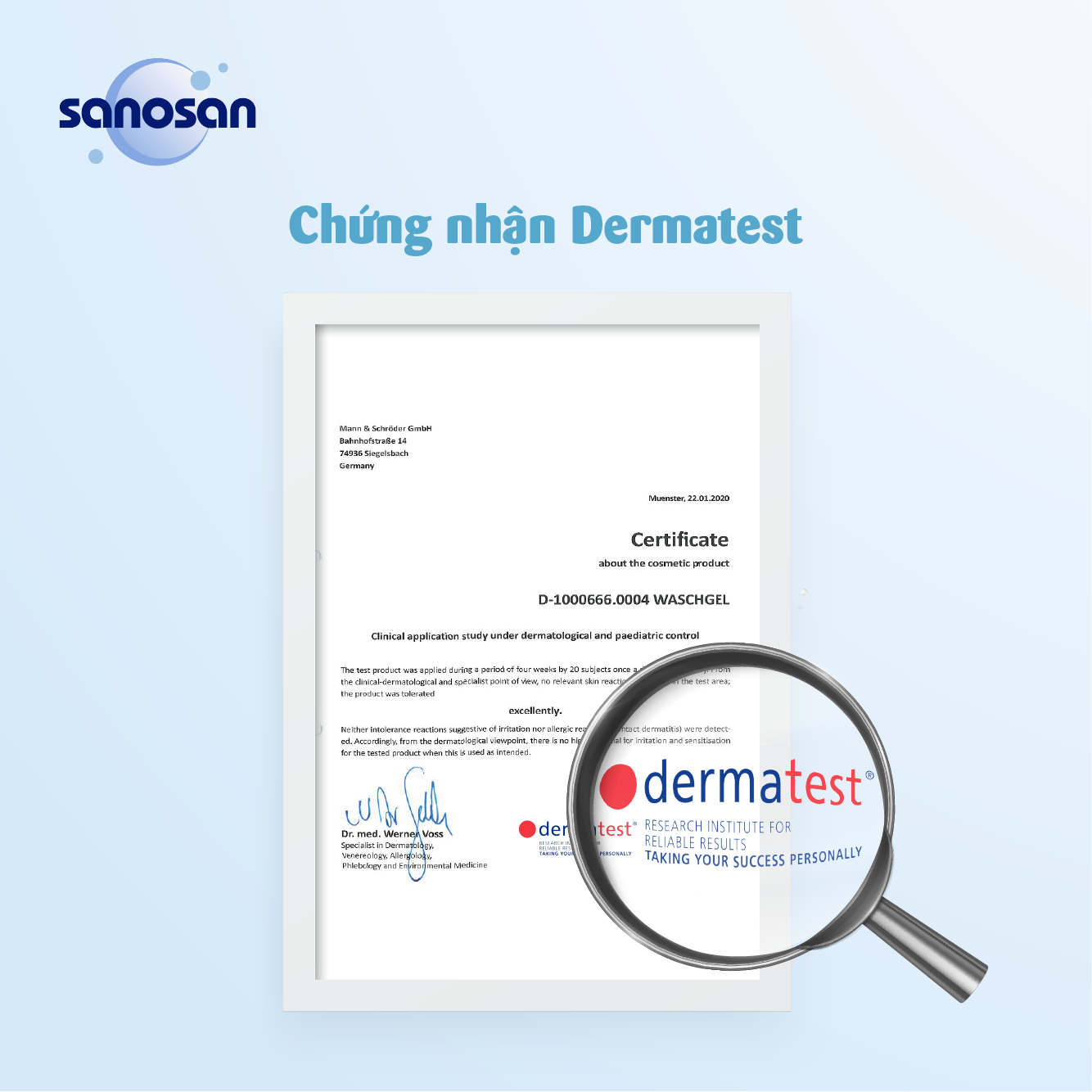 Kem trị hăm Sanosan chiết xuất Olive hữu cơ 100ml hình 3