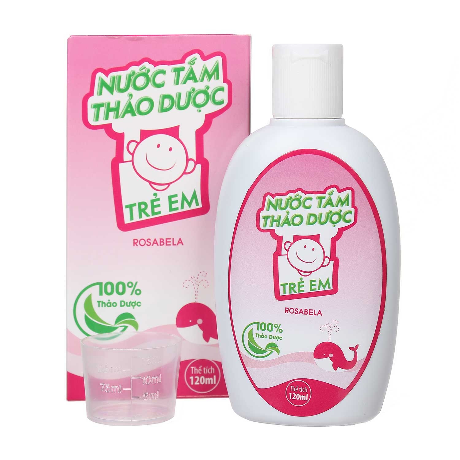 Nước tắm ngứa và trị rôm sảy Rosabela hình 1