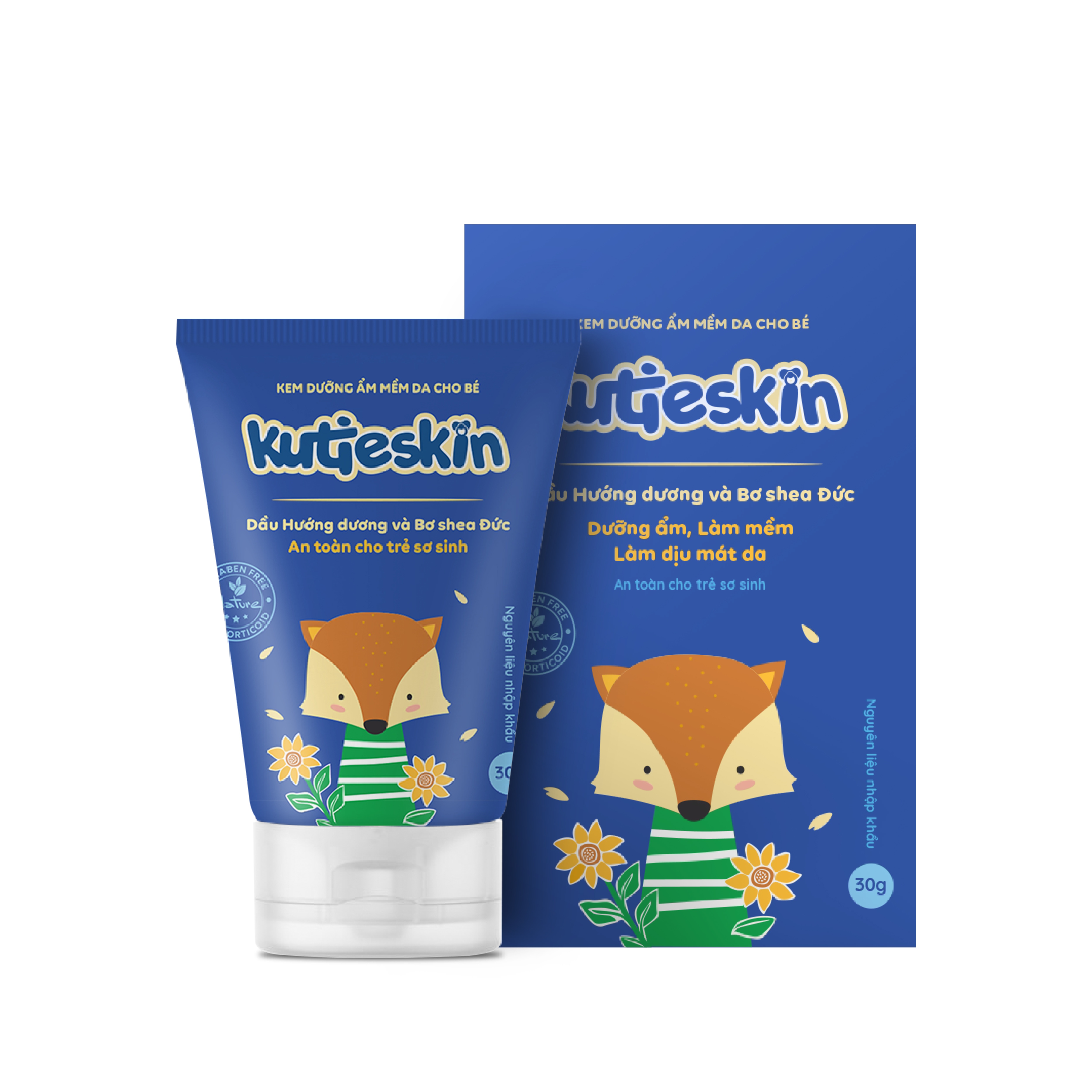 Kem dưỡng ẩm cho bé Kutieskin 30g hình 1