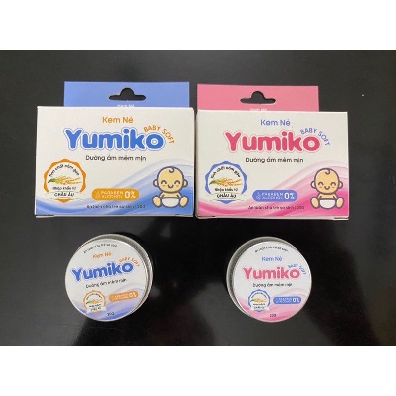 Kem dưỡng ẩm Yumiko Baby Soft 20g hình 3