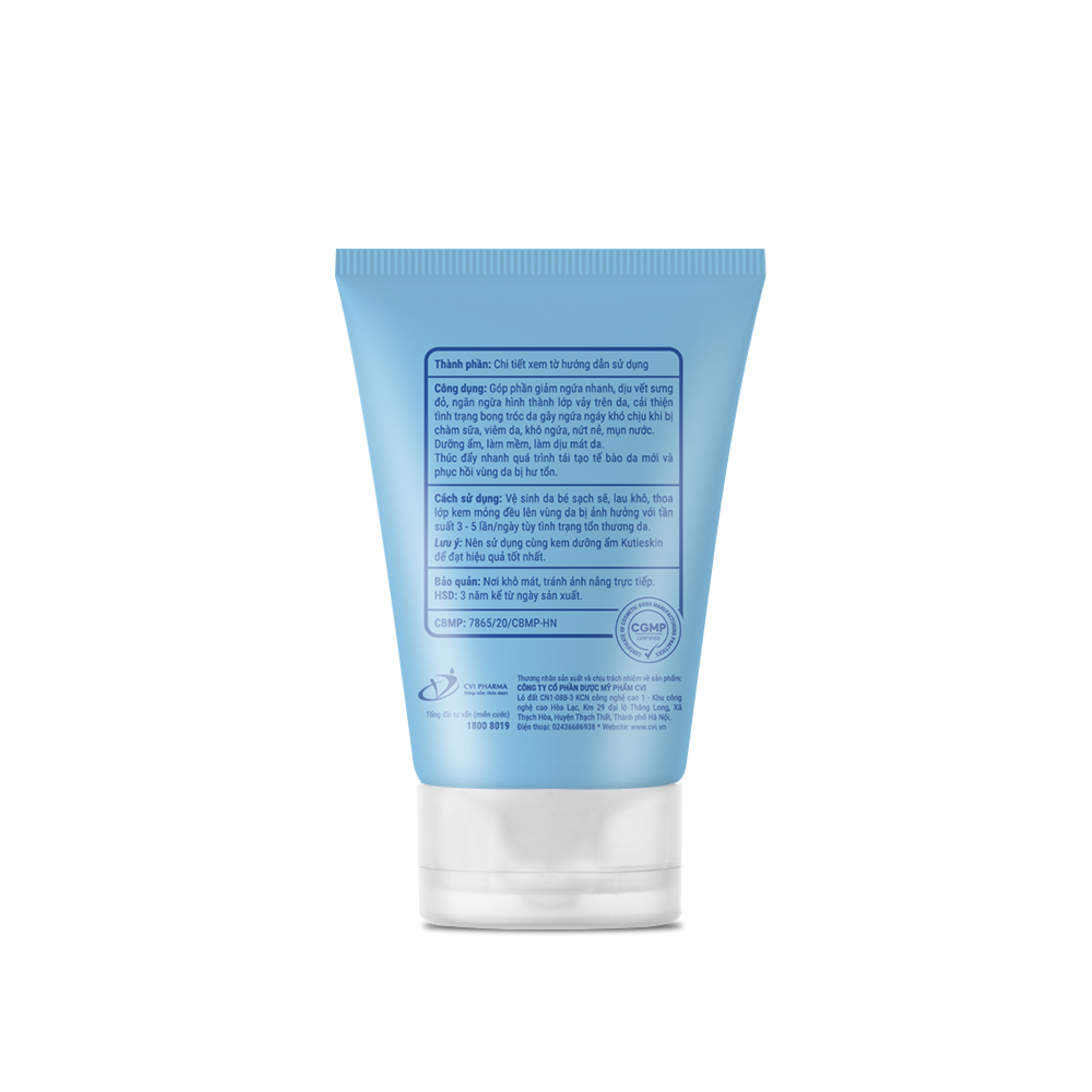 Kem bôi chàm sữa cho bé Kutieskin 30g hình 3