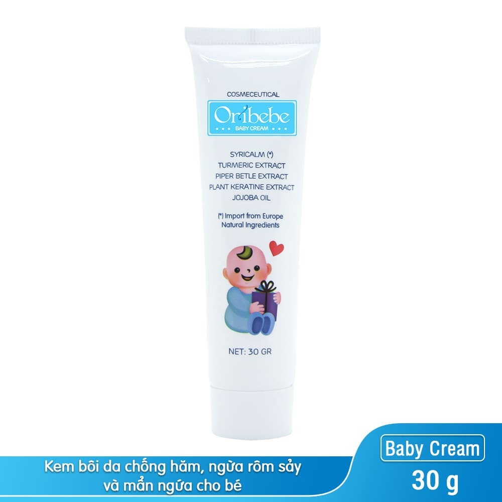 Kem dưỡng ẩm cho bé Oribebe 30g