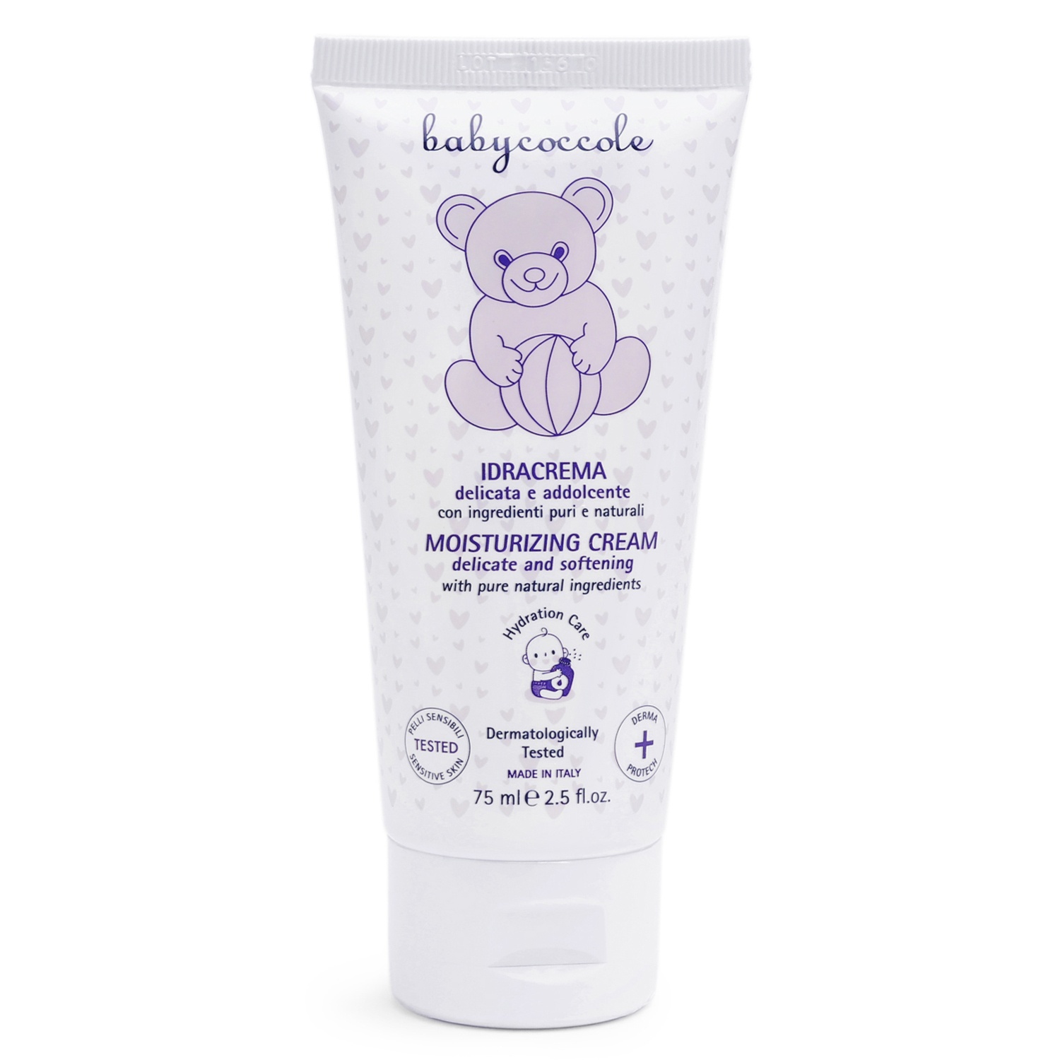 Kem dưỡng ẩm hạnh nhân Babycoccole 75ml 0M+