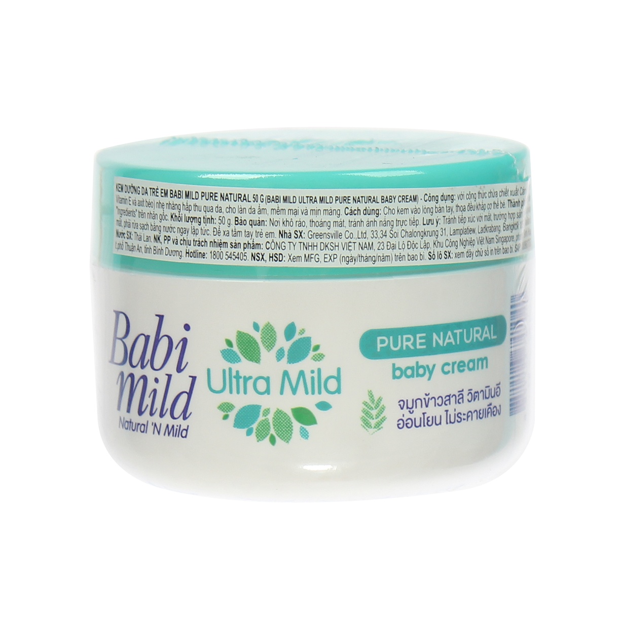 Kem dưỡng da Babi Mild 50g hình 1