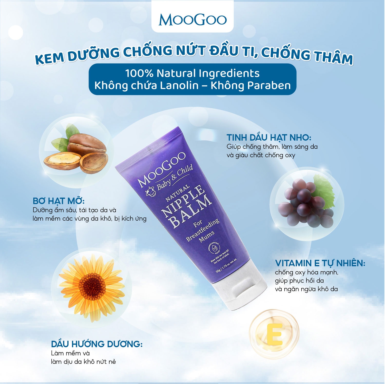 Kem trị nứt đầu ti cho mẹ Moogoo hình 3