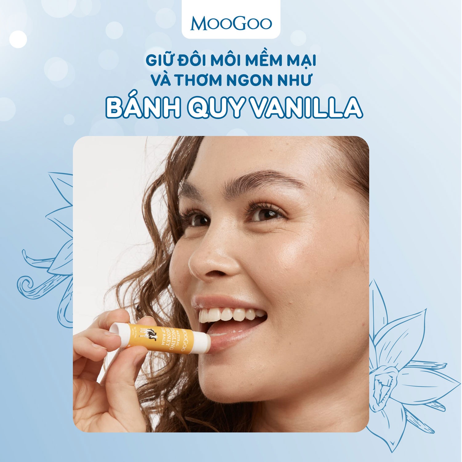 Son dưỡng môi Vanilla - MooGoo hình 3