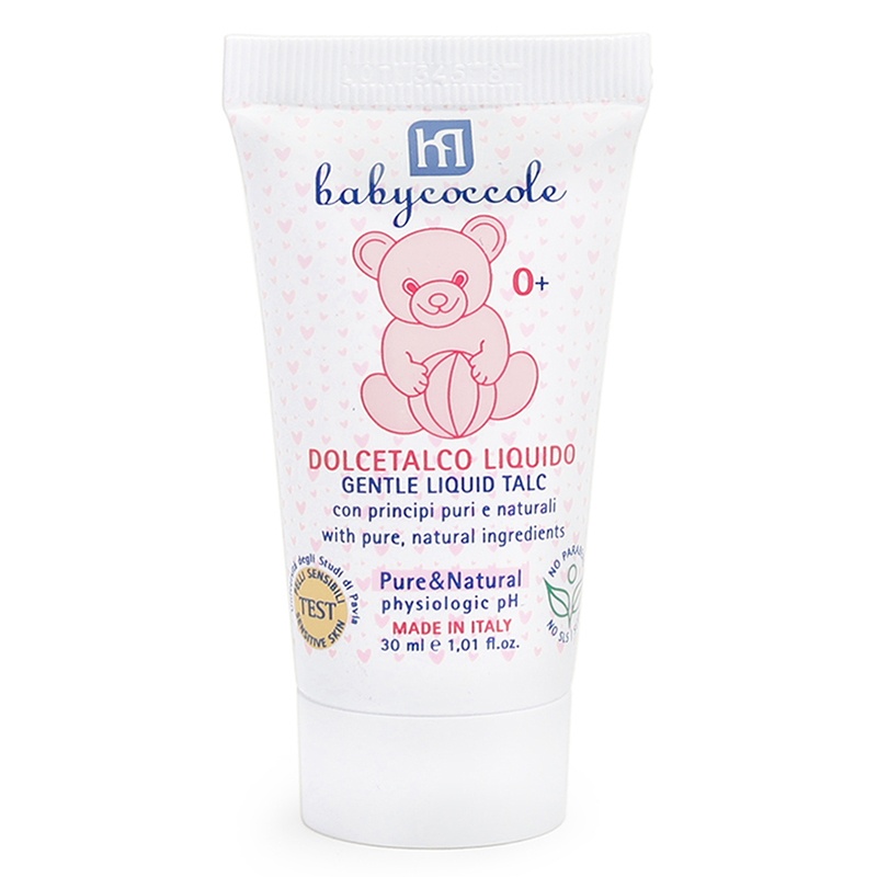 Phấn rôm em bé Babycoccole dạng nước 30ml 0M+ hình 1