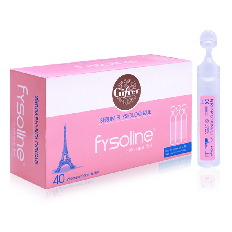 Nước muối sinh lý Fysoline hồng 5ml hình 1