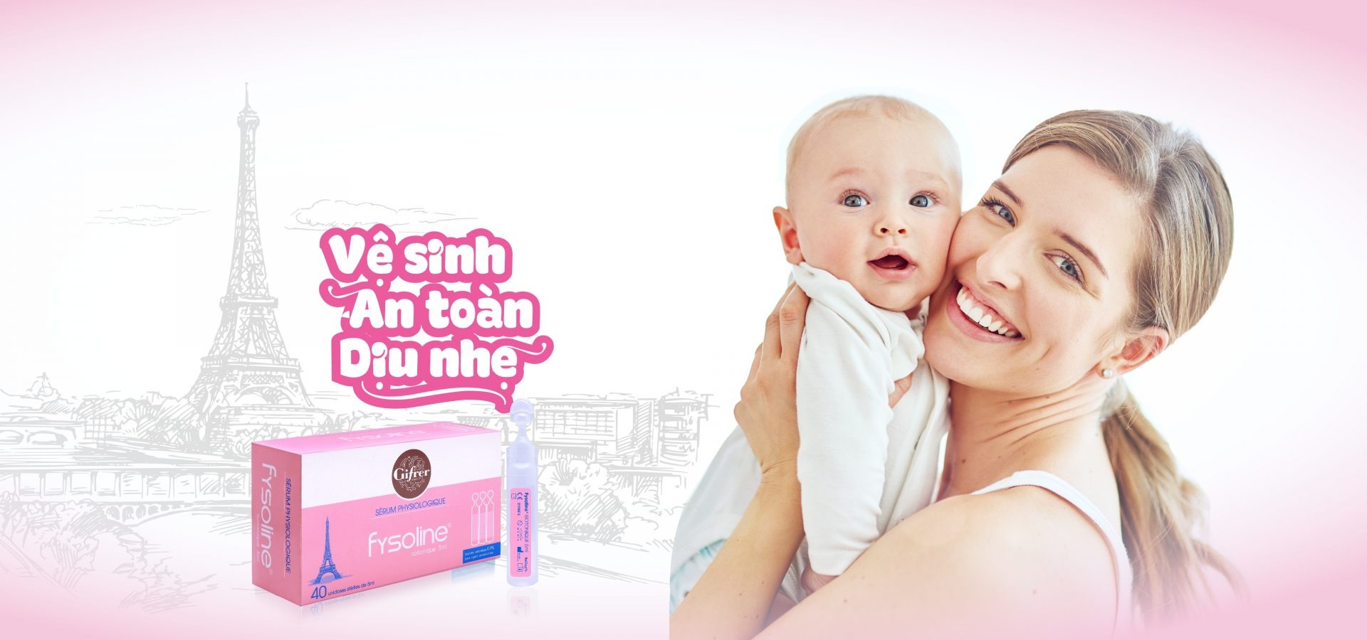 Nước muối sinh lý Fysoline hồng 5ml hình 3