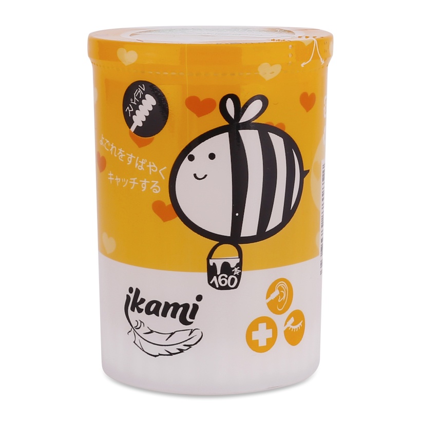 Tăm bông Ikami 2 đầu xoắn GL07 (160 chiếc) hình 1