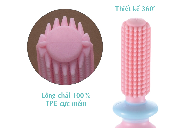 Bàn chải bước 2 Richell RC20108 (6M+) hình 2