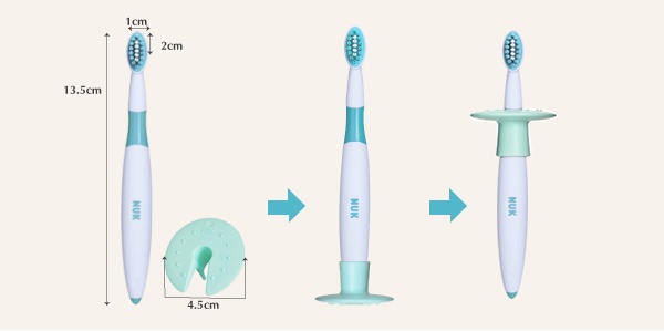 Bàn chải đánh răng Nuk 256207 hình 3