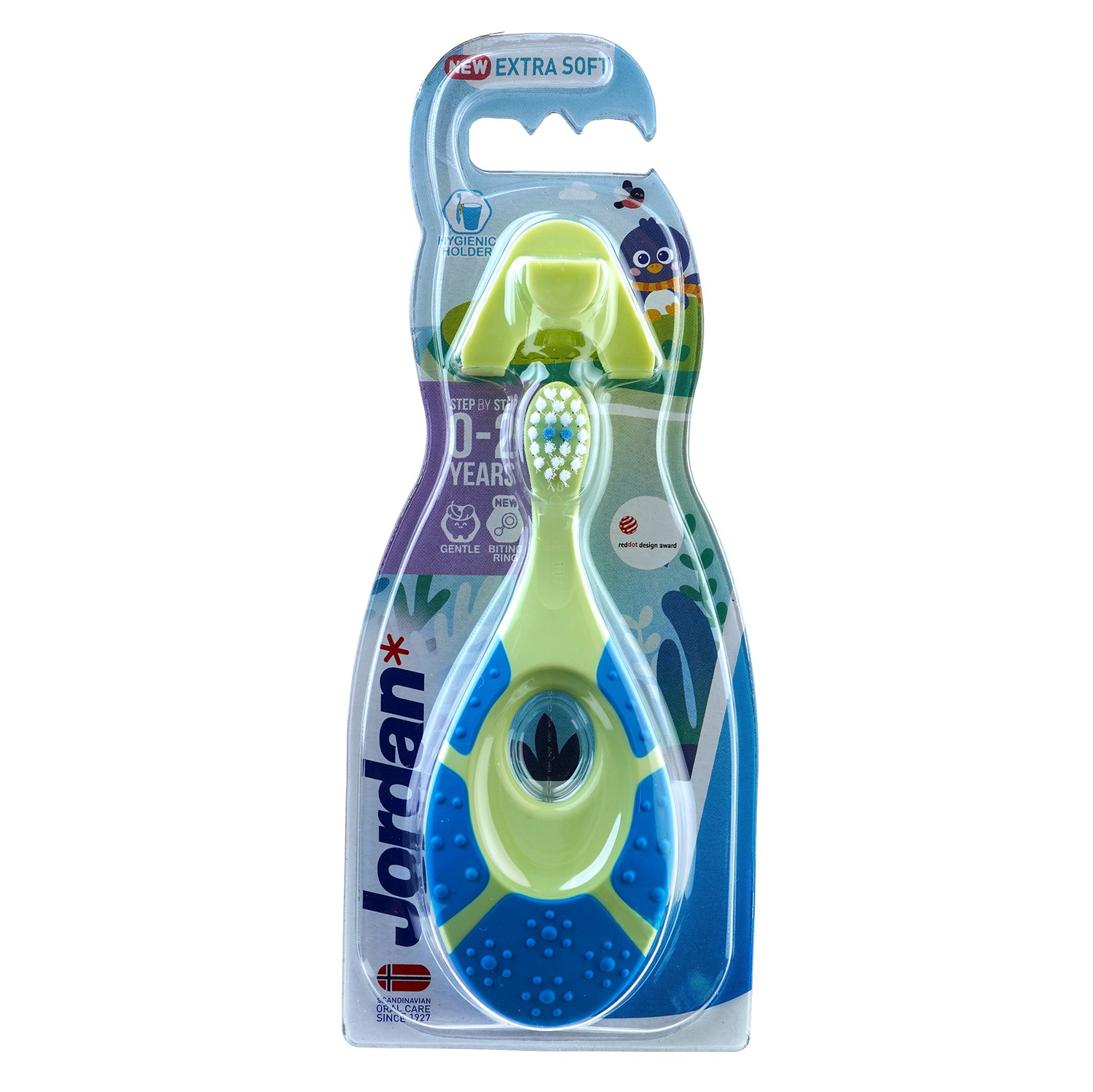 Bàn chải đánh răng Jordan Step 1 (0-2 tuổi) (Màu ngẫu nhiên) hình 1