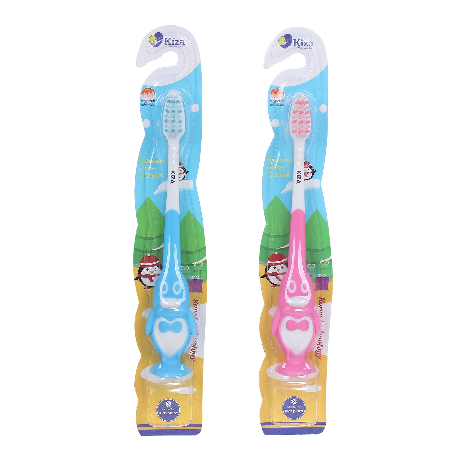 Bàn chải đánh răng Kiza Penguins hình 1