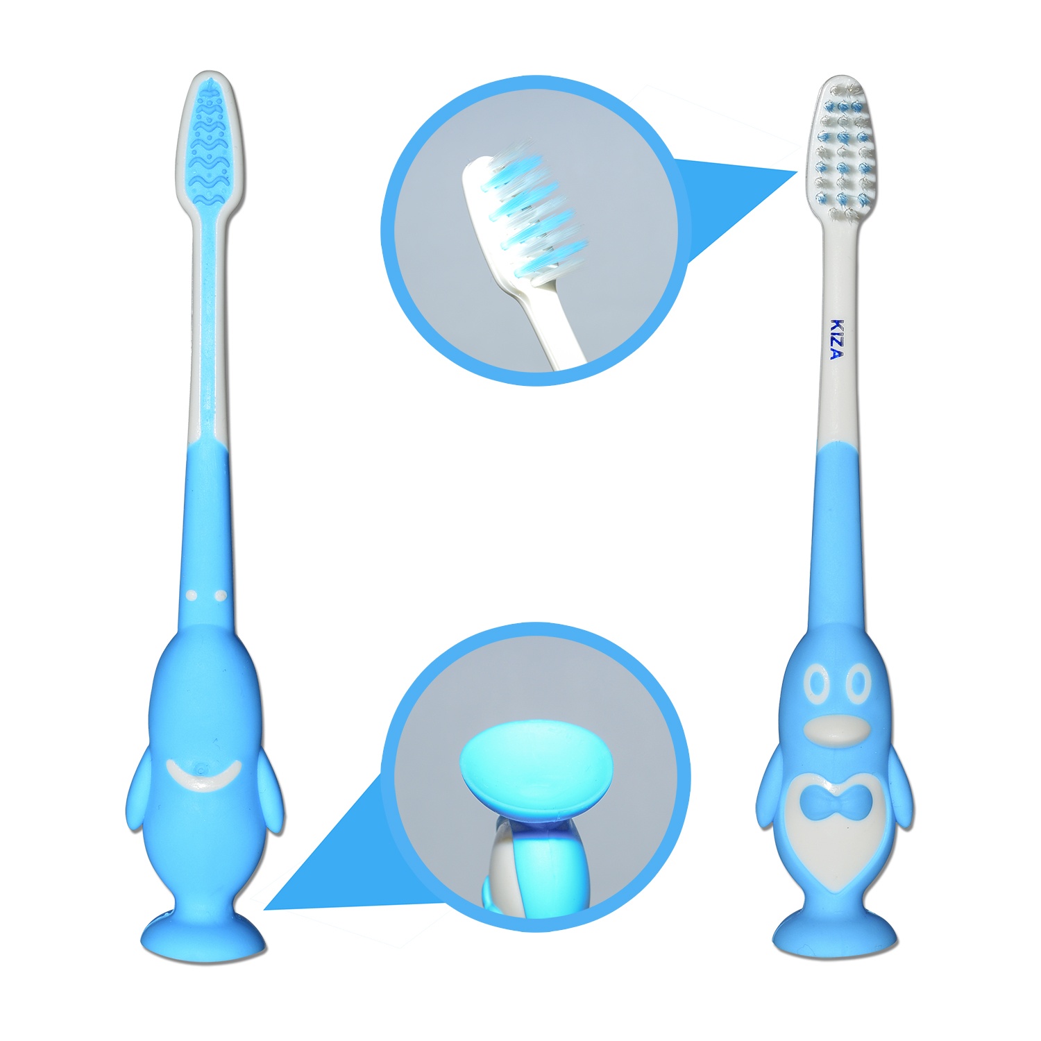 Bàn chải đánh răng Kiza Penguins hình 4