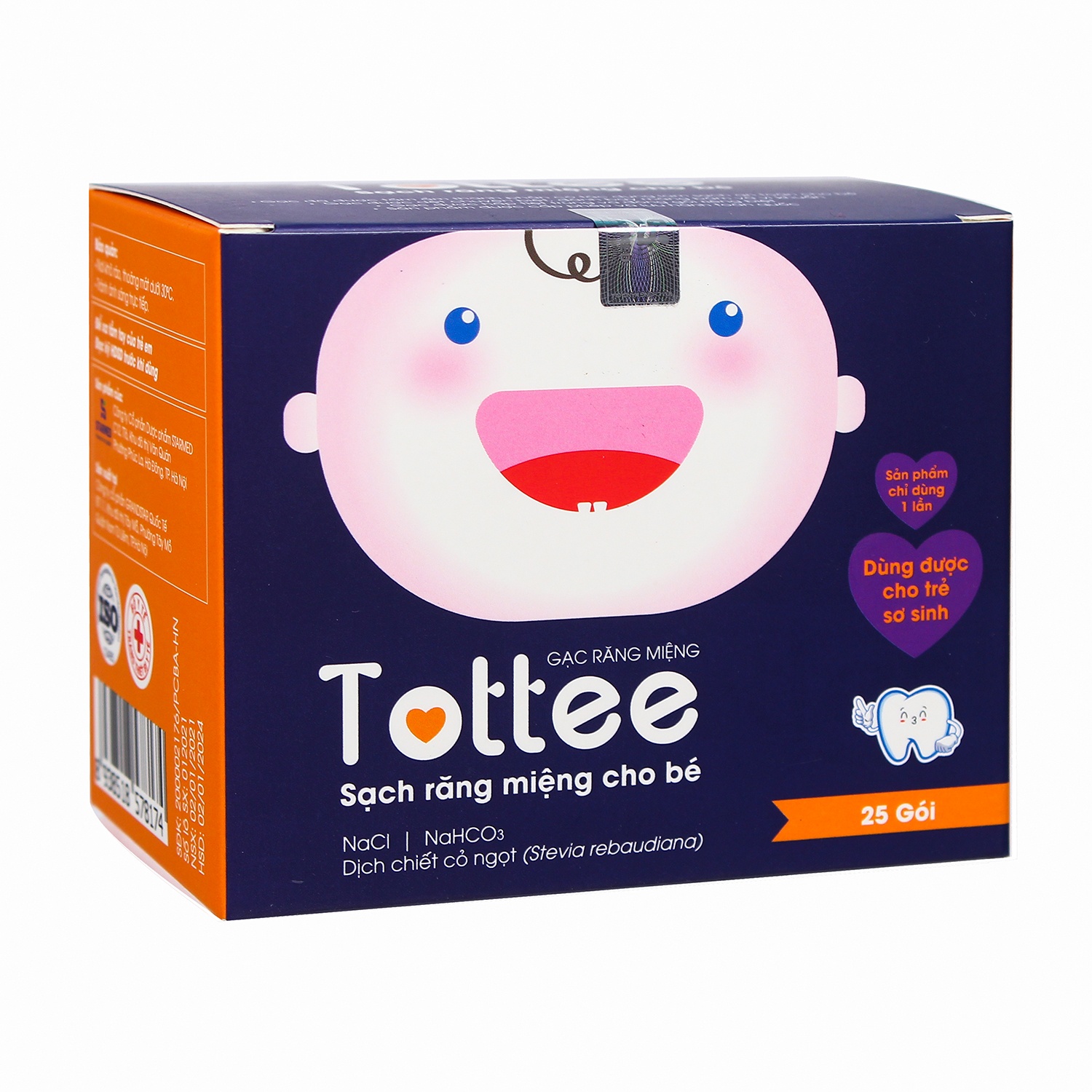 Gạc rơ lưỡi Tottee 25pcs hình 1